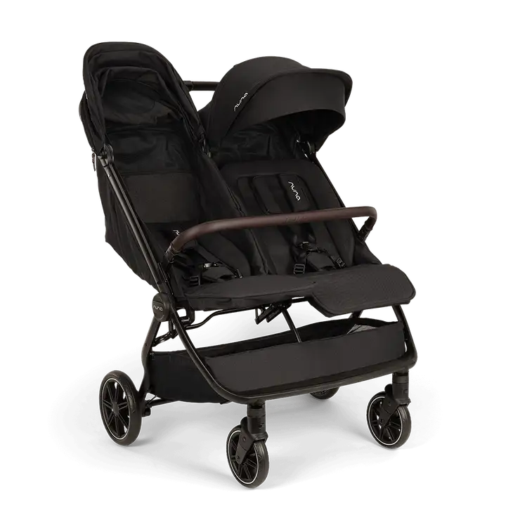 Coche Bebe Doble TRVL Nuna Caviar