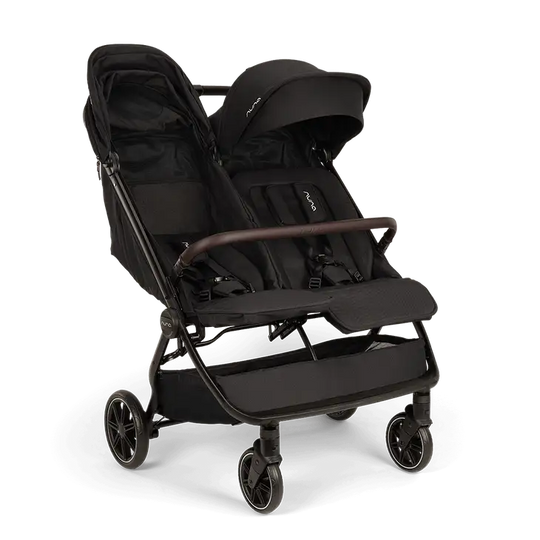 Coche Bebe Doble TRVL Nuna Caviar