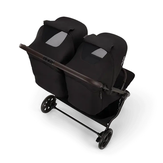 Coche Bebe Doble TRVL Nuna Caviar