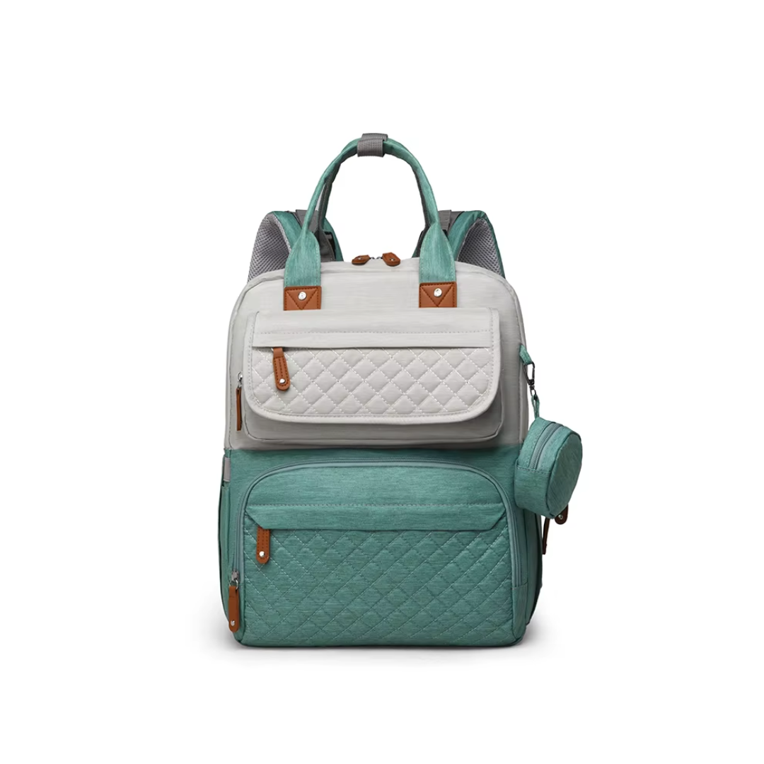 Pañalera Tipo Morral Multifuncional Zius + Accesorios