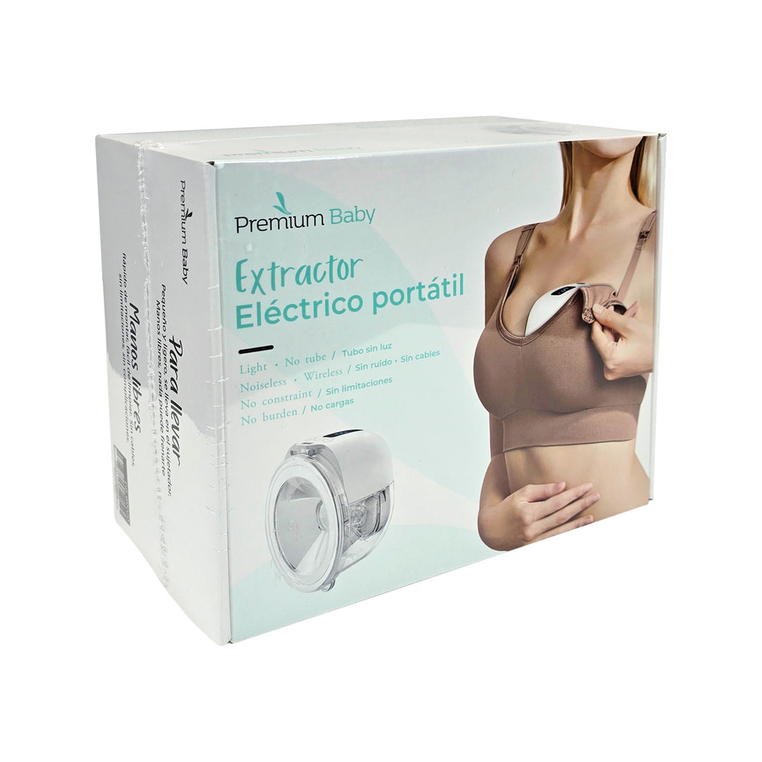 Extractor de leche Portatil Electrico x2 Premium baby