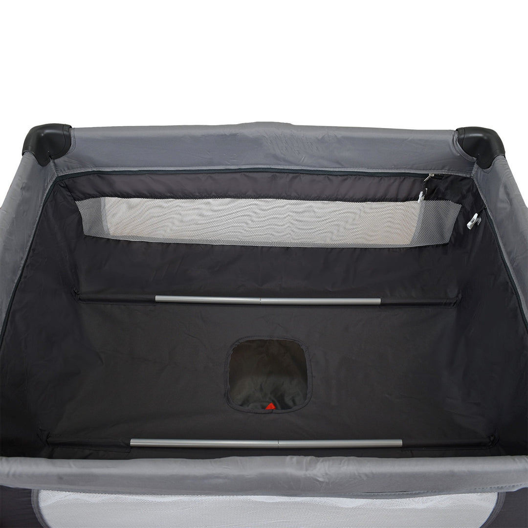 Corral Nápoles 2.0 Premium Baby Negro + Colchón Ortopédico