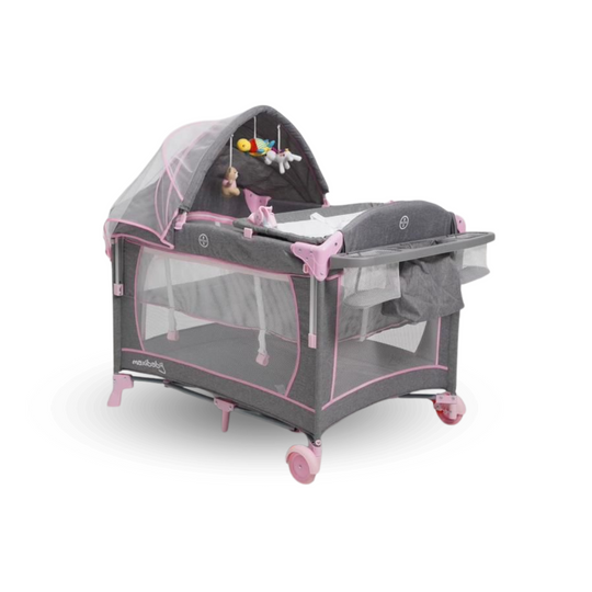 Corral Cuna Colecho Smart Maxibaby Rosa