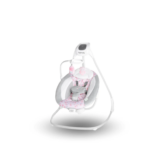 Columpio Mecedor Vibrador Swing Ingenuity Rosa