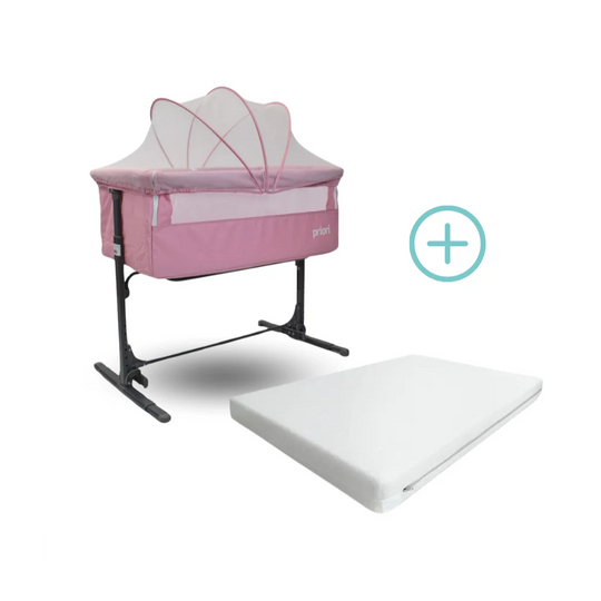 Cuna Colecho Golf Priori Rosa + Colchoneta Ultrasuave