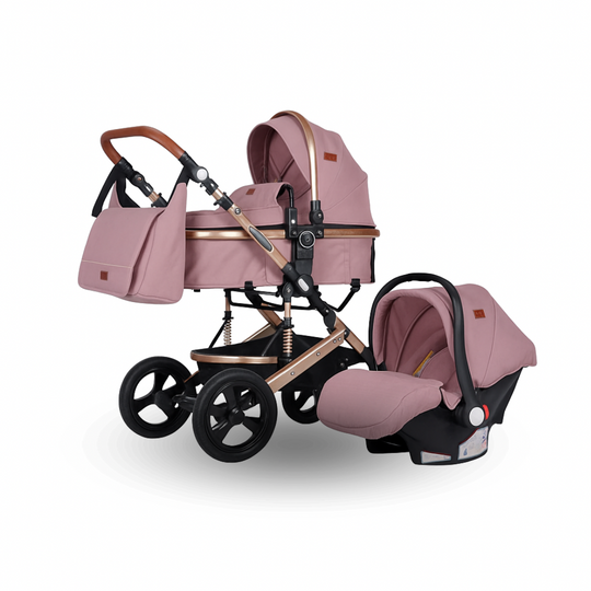 Coche Para Bebé Moises Bunny 3 en 1 Maxibaby Rosa