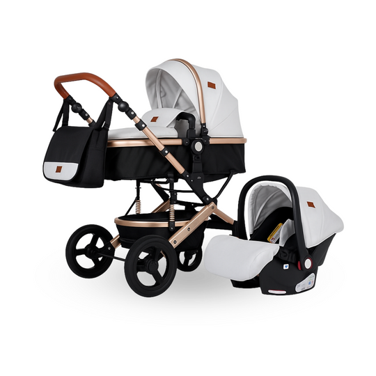 Coche Para Bebé Moises Bunny 3 en 1 Maxibaby Blanco