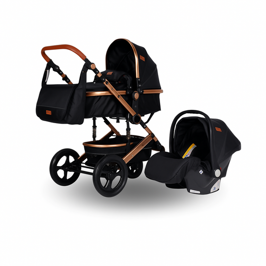 Coche Para Bebé Moises Bunny 3 en 1 Maxibaby Negro