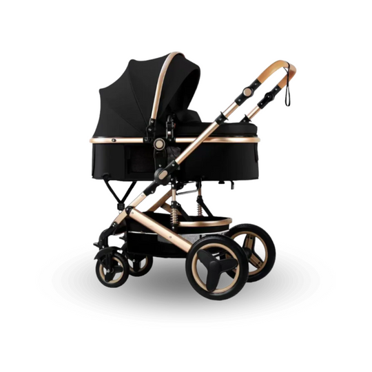 Coche Para Bebé Moises 2 en 1 Europeo Belecoo Negro
