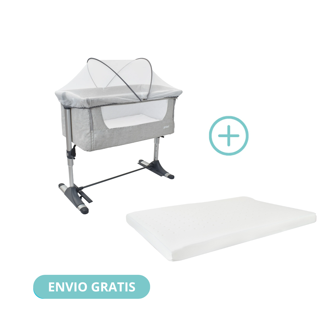 Cuna Colecho Vinny Priori + Colchoneta Ultrasuave