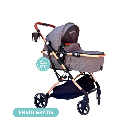 Coche Para Bebé Moises Small Maxibaby Gris