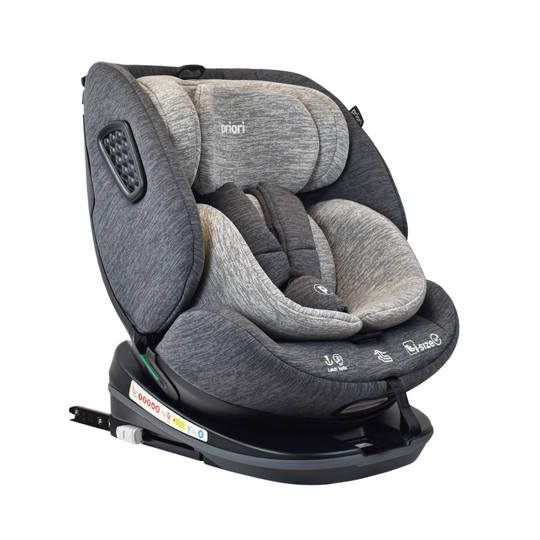 Silla para carro bebé I Hero Isofix 360° Priori Gris