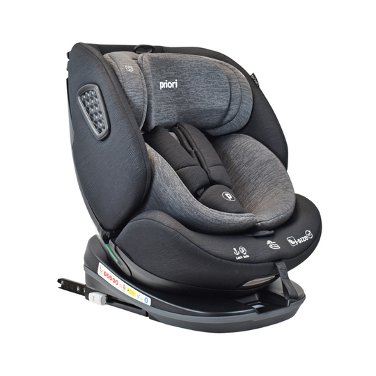Silla para carro bebé I Hero Isofix 360° Priori Negro