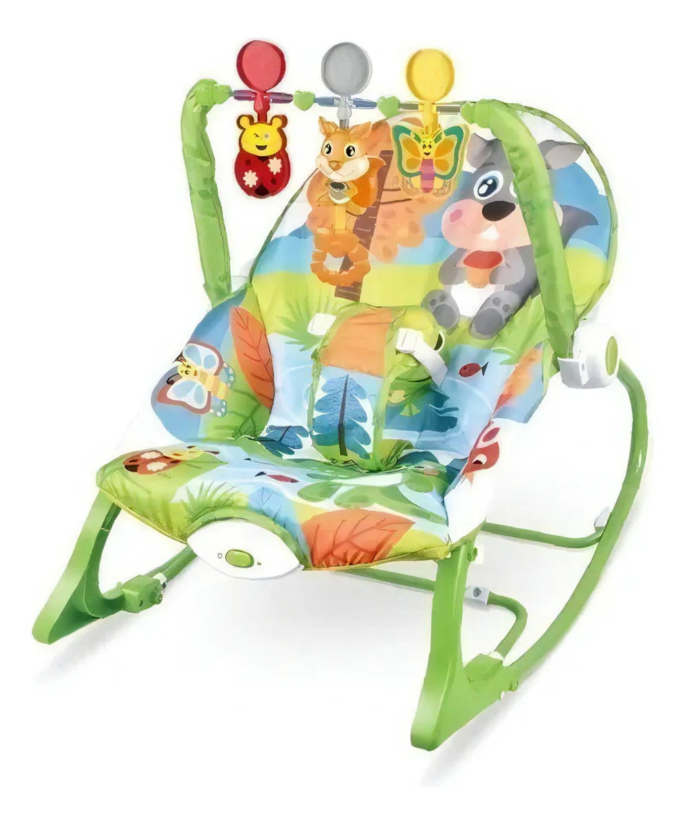 Silla Mecedora Rocker Ardilla Verde