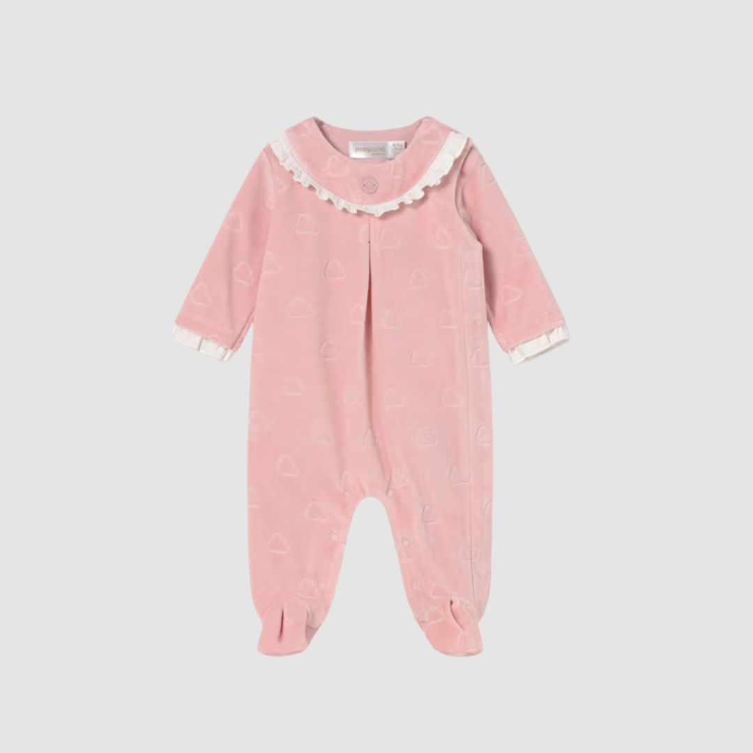 Pijama Tundosado Recién Nacida Rosa Baby Mayoral