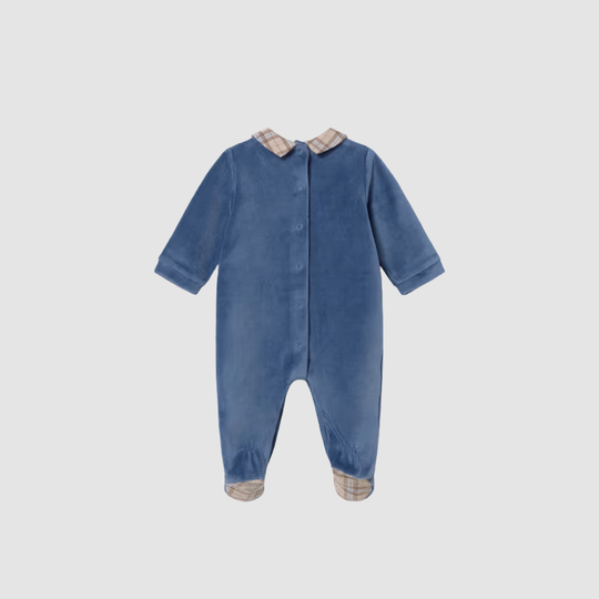 Pijama Tundosado Recién Nacido Blueberry Mayoral