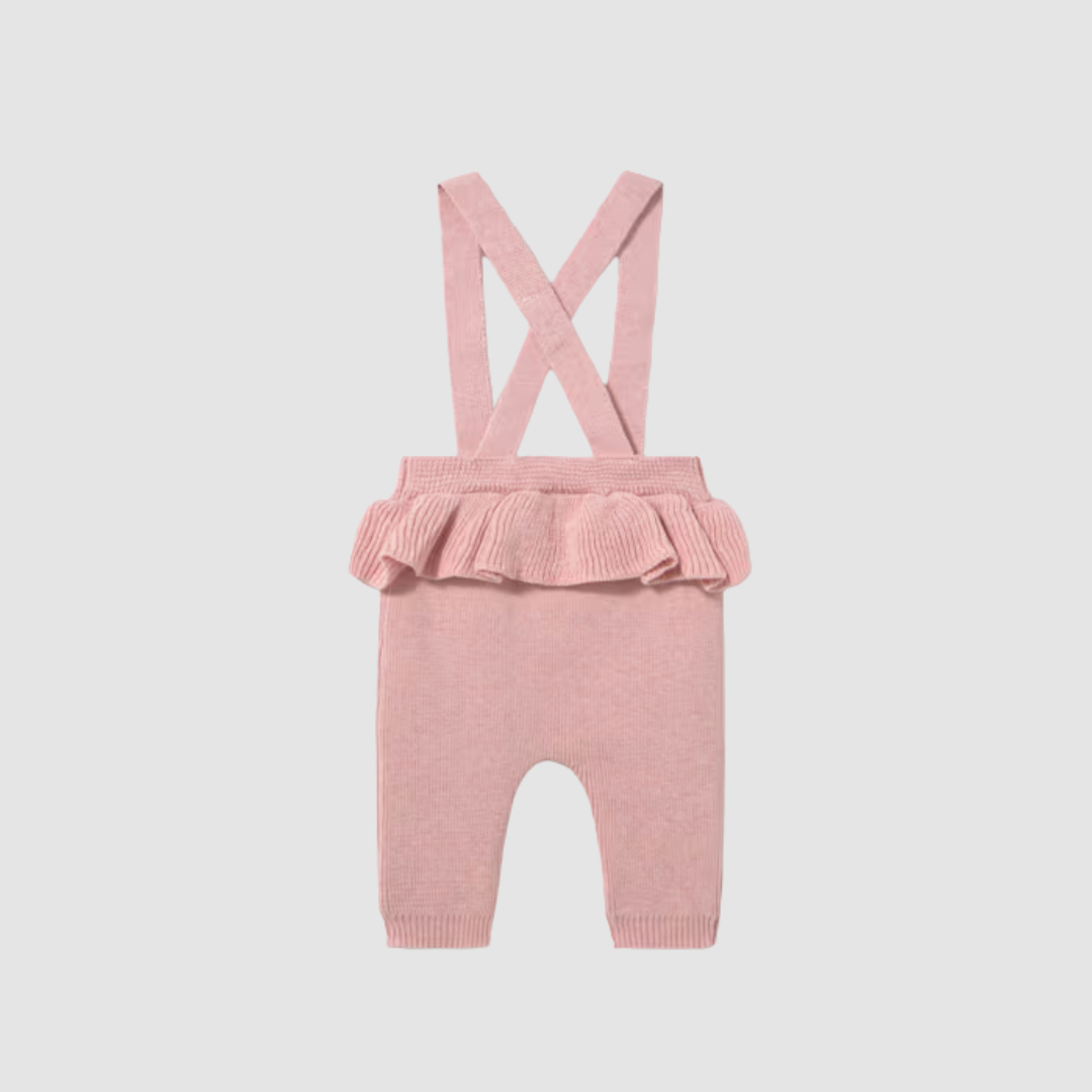 Conjunto 3 piezas recién nacida rosa baby vigoré Mayoral