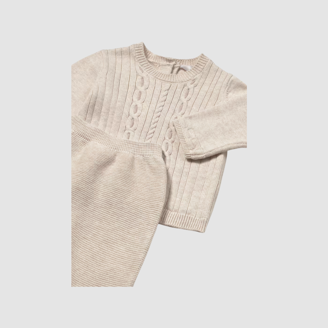 Conjunto 3 Piezas Tricot Recién Nacido Milk vigoré Mayoral