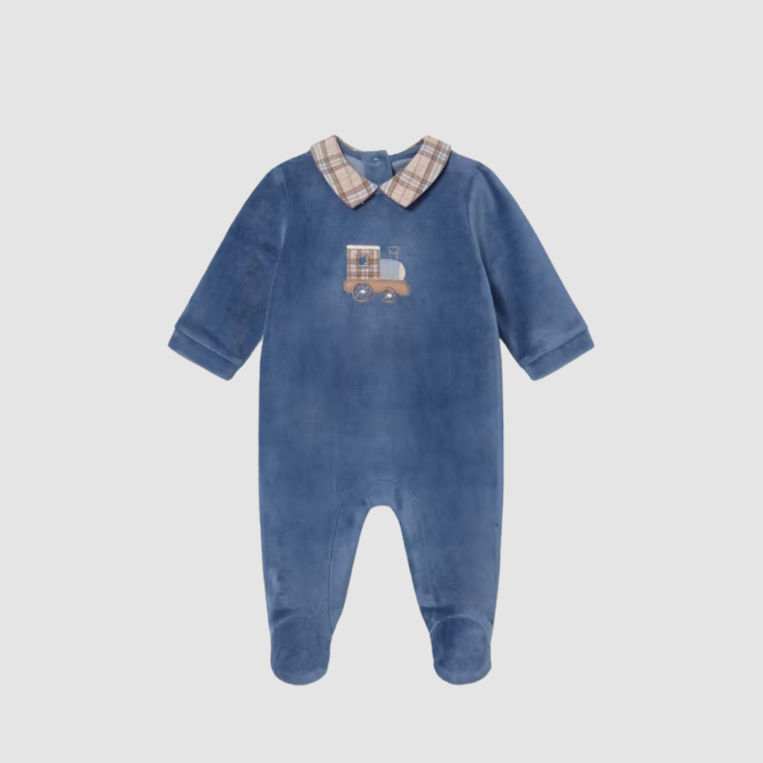 Pijama Tundosado Recién Nacido Blueberry Mayoral