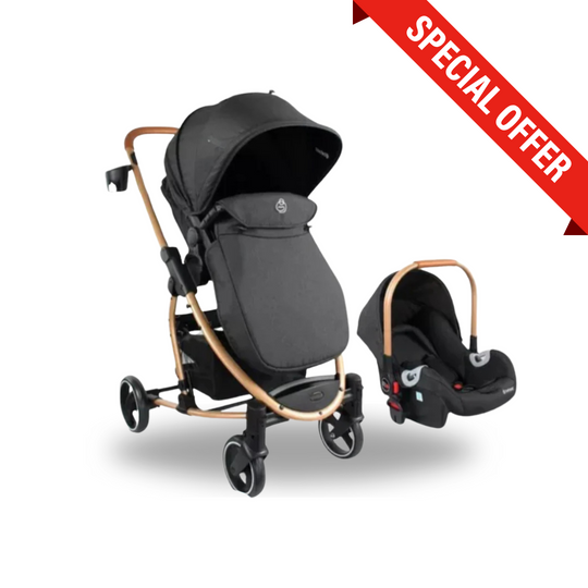 Coche Trvl Bebe Prima Bebesit Negro