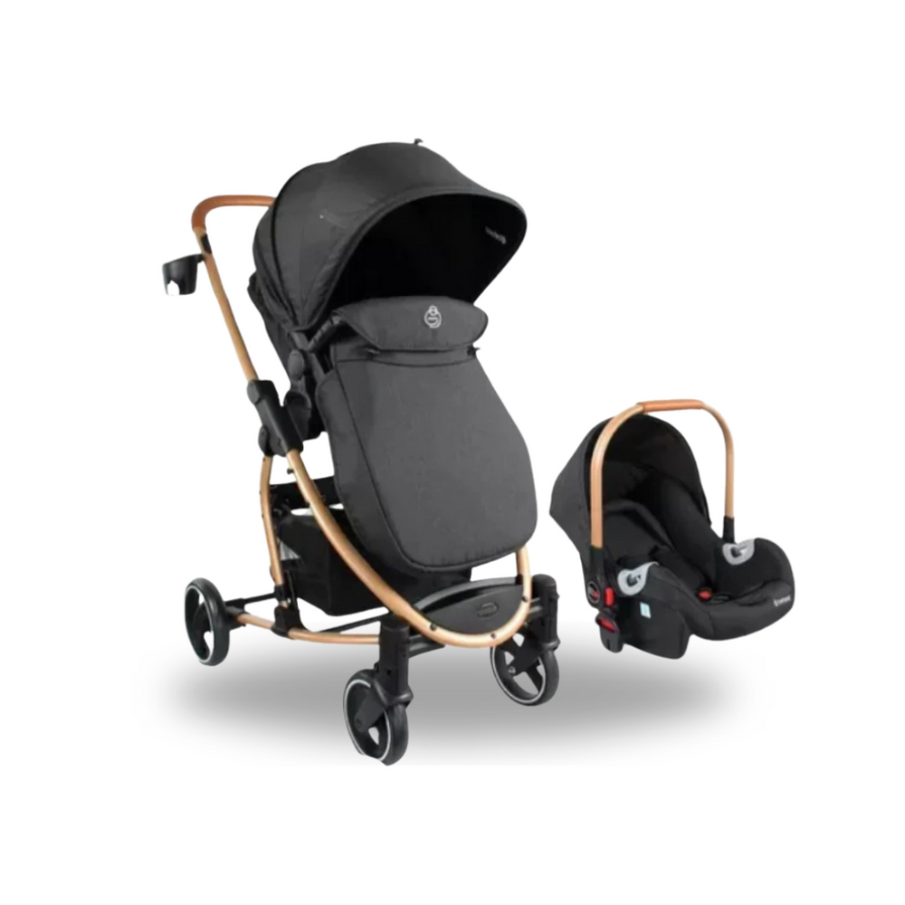 Coche Trvl Bebe Prima Bebesit Negro
