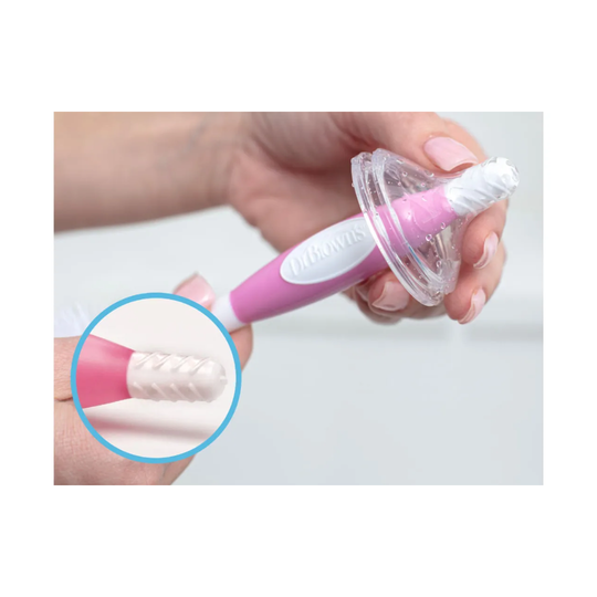 Set de Teteros Anti-Colic Options+ Flores Rosa Dr. Brown´s