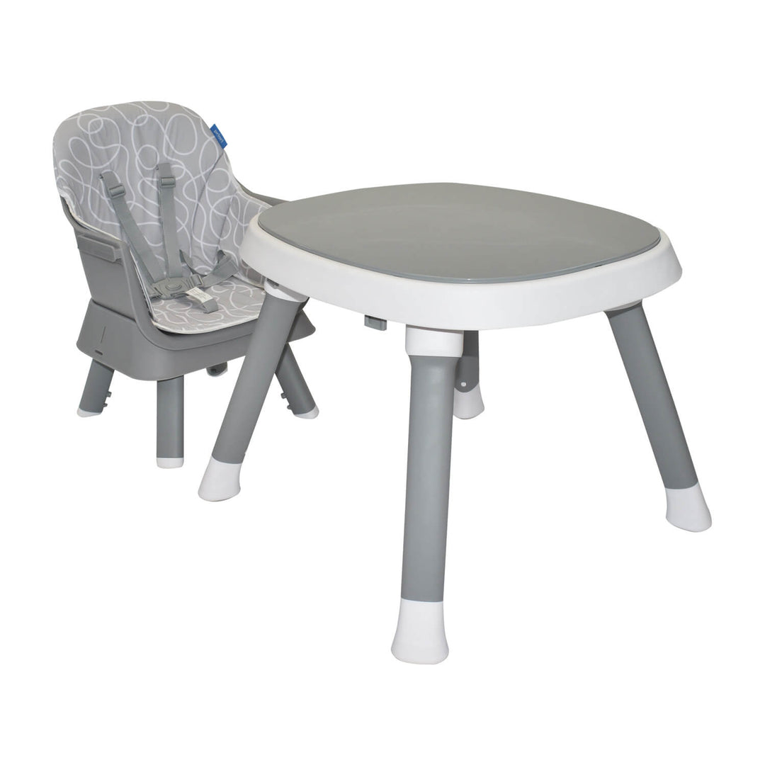 Silla Comedor Bebé 7en1 Priori Seven Gris