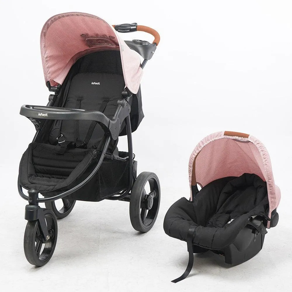 Coche Bebe Tizzy Ts Infanti Rosa
