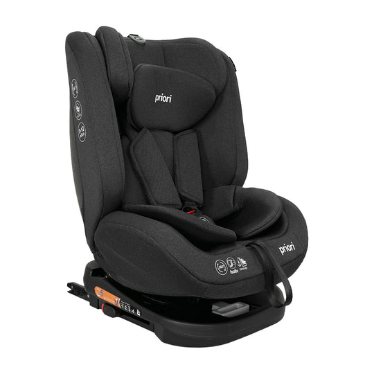Silla Carro Bebé First Isize Priori Gris Oscuro