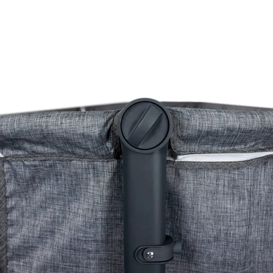 Cuna Colecho Side By Side Bebesit Gris-Dorado + Colchoneta Ultra Suave