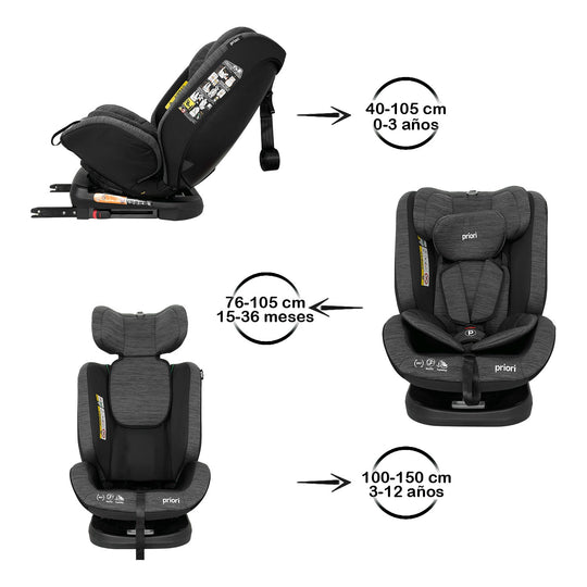 Silla Carro Bebé First Isize Priori
