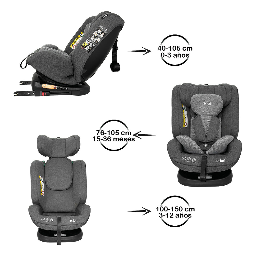 Silla Carro Bebé First Isize Priori