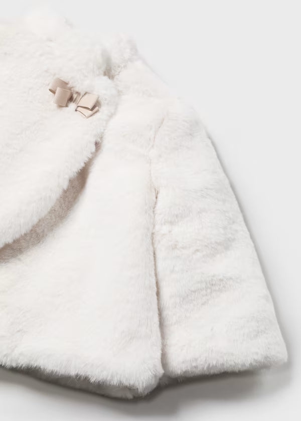 Faux Fur Coat Mayoral Abrigo Pelo Abrigo De Pelo Mayoral Abrigo De