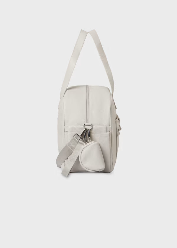 Combo Pañalera Bolso + Neceser Flecos Bebé Mayoral Dove