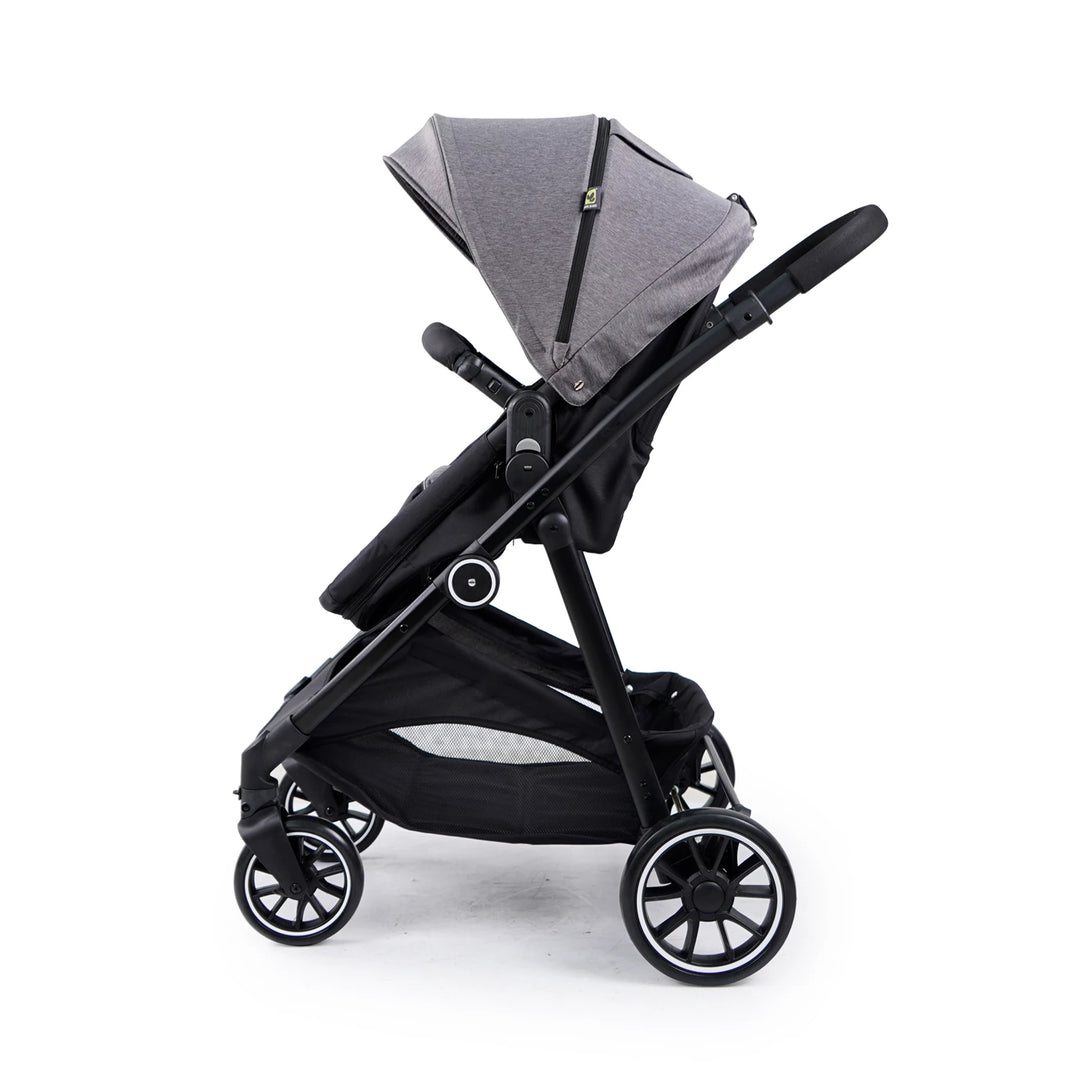 Coche Moises Travel 4 en 1 Pommo Coolbaby - Gris oscuro