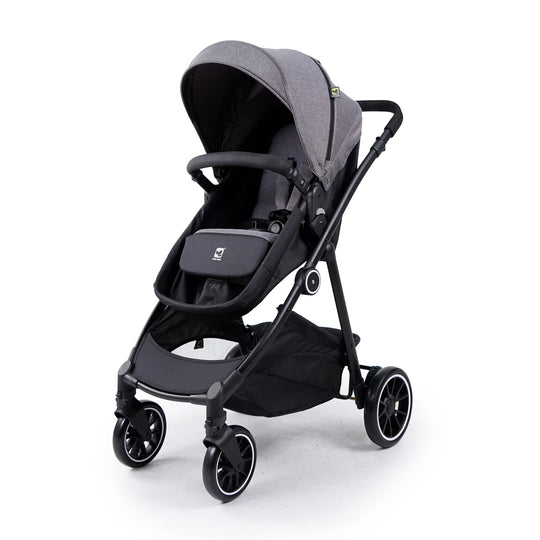 Coche Moises Travel 4 en 1 Pommo Coolbaby - Gris oscuro