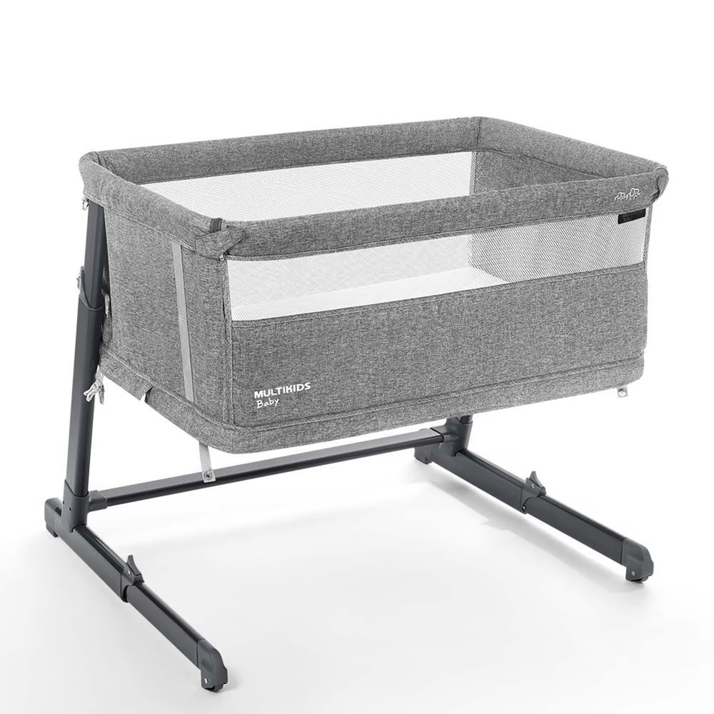 Corral Cuna Colecho Portable Bedside Nest Gris