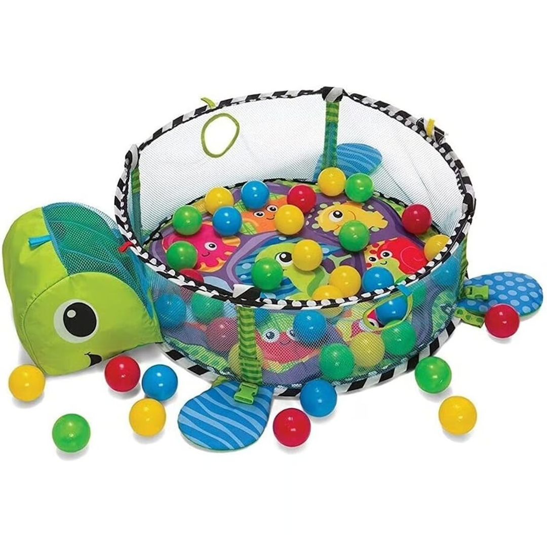 Gimnasio 3 en 1 de Pelotas Tortuga Blue Care