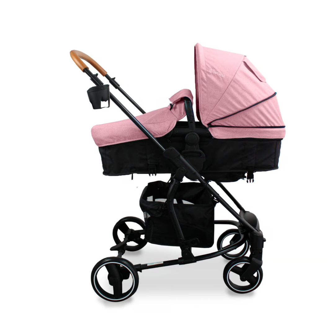 Coche Bebe Prima Bebesit Rosa