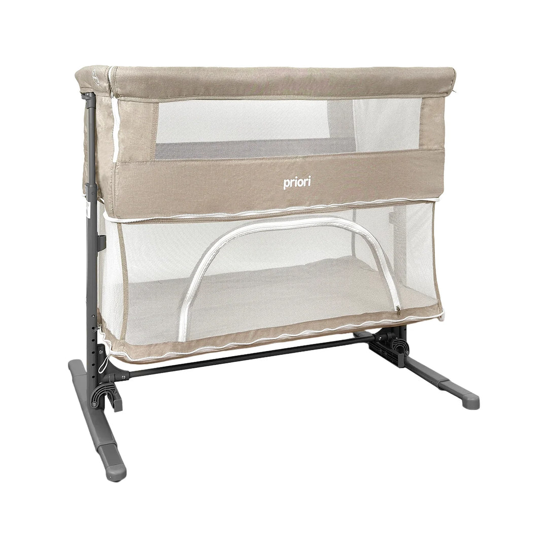 Cuna Colecho Mesedora Para Bebé Minia Priori Beige