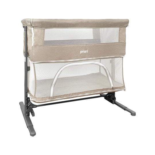 Cuna Colecho Mesedora Para Bebé Minia Priori Beige