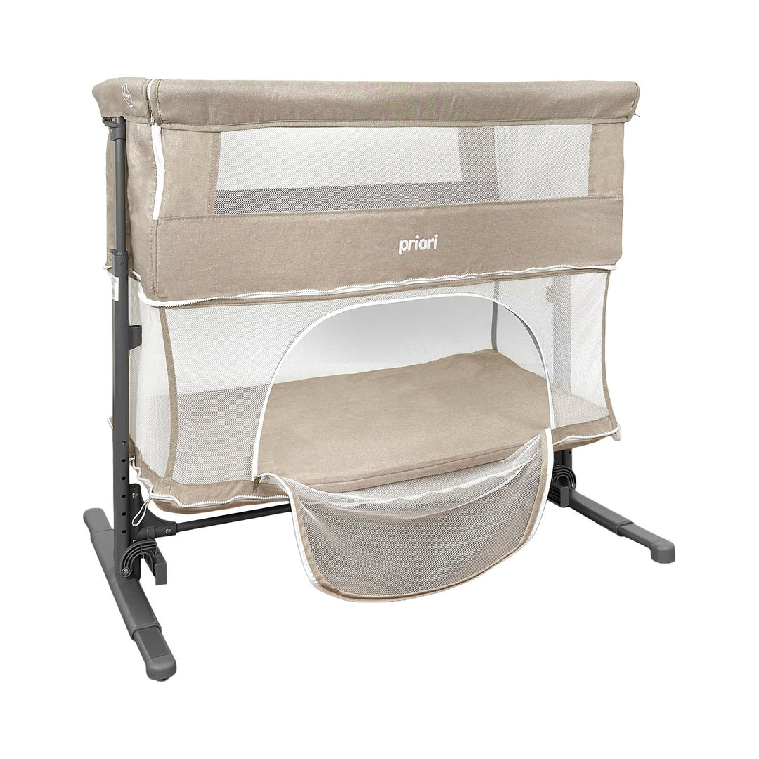 Cuna Colecho Mesedora Para Bebé Minia Priori Beige