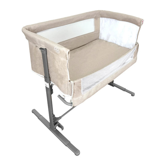 Cuna Colecho Mesedora Para Bebé Minia Priori Beige