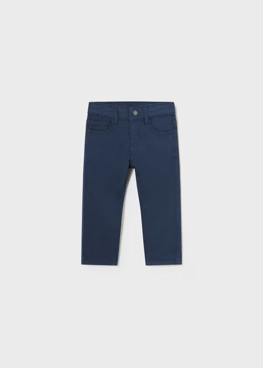 Pantalón Sarga Slim Fit Better Cotton Bebé Azul Mayoral