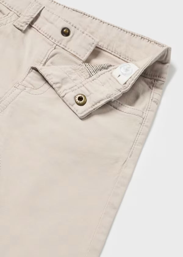 Pantalón Sarga Slim Fit Better Cotton Bebé Crema Mayoral