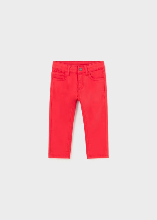 Pantalón Sarga Slim Fit Better Cotton Bebé Sandia Mayoral