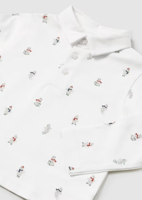 Polo Estampado Bebé Nata Mayoral