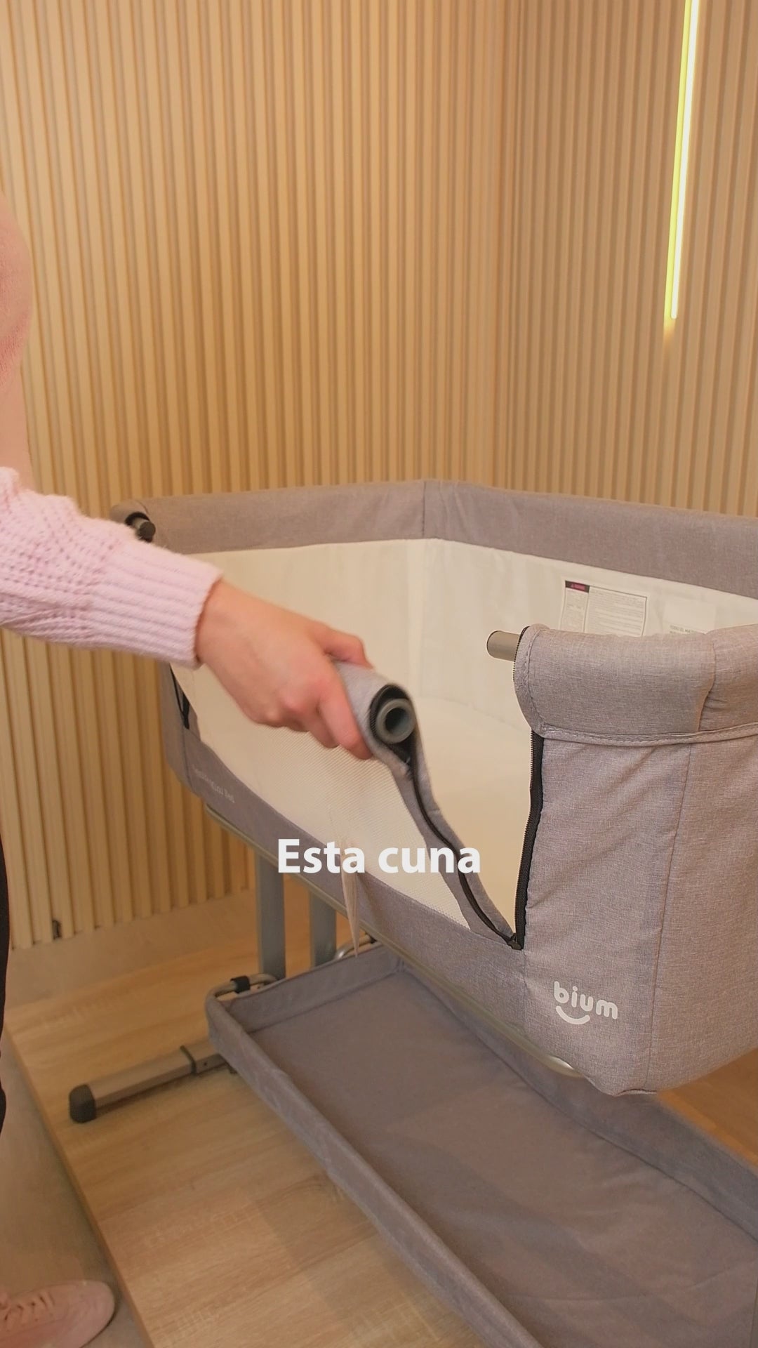 Cuna Colecho Para Bebé Mini Bed Bium V3