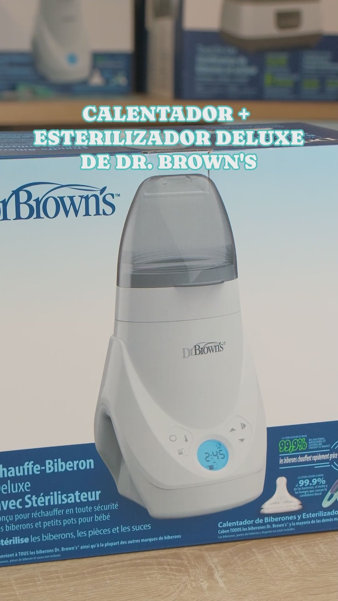 Calentador y Esterilizador Deluxe Dr. Brown´s