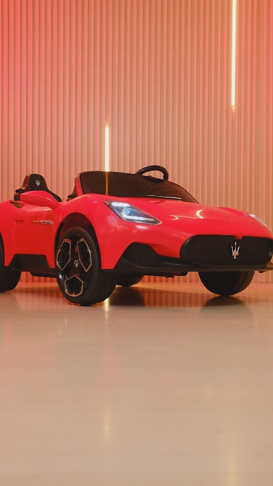 Carro Montable Maserati Eléctrico Para Niños
